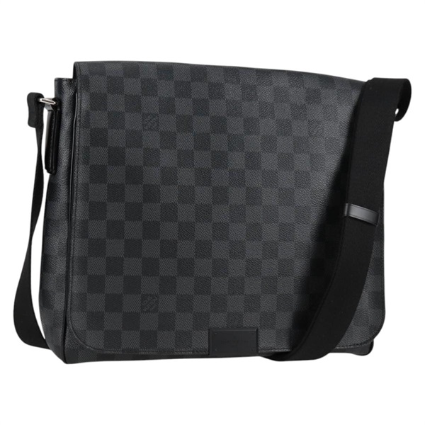 【原宿店限定】ルイ・ヴィトン LOUIS VUITTON ディストリクトMM ショルダーバッグ ダミエ グラフィット N41272 レディース 134210V