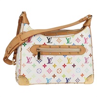 【原宿店限定】ルイ・ヴィトン LOUIS VUITTON ブローニュ ショルダーバッグ モノグラム・マルチカラー ホワイト M92660 レディース 134950V