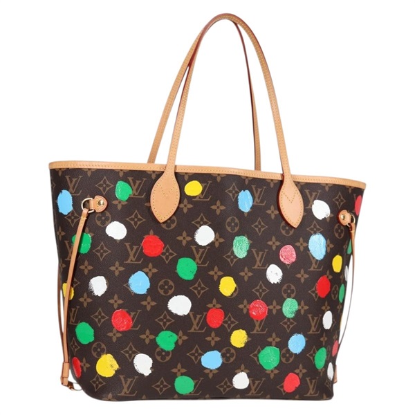 【原宿店限定】ルイ・ヴィトン LOUIS VUITTON ネヴァーフルMM トートバッグ モノグラム草間彌生 M46381 レディース 122877M
