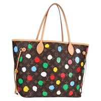 【原宿店限定】ルイ・ヴィトン LOUIS VUITTON ネヴァーフルMM トートバッグ モノグラム草間彌生 M46381 レディース 122877M