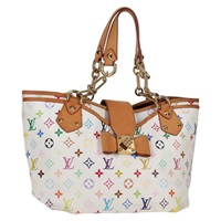 【原宿店限定】ルイ・ヴィトン LOUIS VUITTON アニー GM トートバッグ モノグラムマルチカラー ホワイト M40303 レディース 133621V