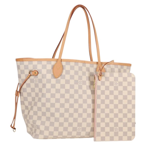 【原宿店限定】ルイ・ヴィトン LOUIS VUITTON ネヴァーフル MM トートバッグ ダミエ アズール N41605 レディース ac3855V