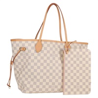 【原宿店限定】ルイ・ヴィトン LOUIS VUITTON ネヴァーフル MM トートバッグ ダミエ アズール N41605 レディース ac3855V