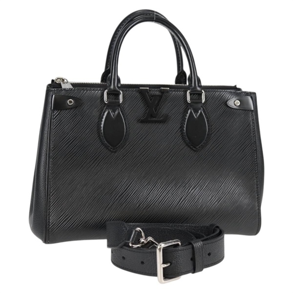 【原宿店限定】ルイ・ヴィトン LOUIS VUITTON グルネルトートPM トートバッグ エピ ブラック M57680 レディース ki5827M