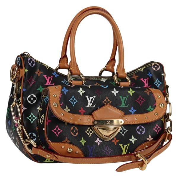 【原宿店限定】ルイ・ヴィトン LOUIS VUITTON リタ トートバッグ モノグラム・マルチカラー ブラック M40126 レディース 134954V
