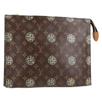 【原宿店限定】ルイ・ヴィトン LOUIS VUITTON ポシェットヴォワヤージュ クラッチバッグ モノグラム M41513 レディース 131809V