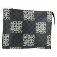 【原宿店限定】ルイ・ヴィトン LOUIS VUITTON ポシェット ヴォワヤージュ クラッチバッグ ダミエ グラフィット クリストファー ネメス N61234 レディース 133622M