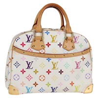 【原宿店限定】ルイ・ヴィトン LOUIS VUITTON トゥルーヴィル ハンドバッグ モノグラム・マルチカラー ホワイト M92663 レディース 134951V