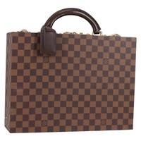 【原宿店限定】ルイ・ヴィトン LOUIS VUITTON ボワットビジュー ジュエリーボックス ダミエ エベヌ SPO レディース 135955SV