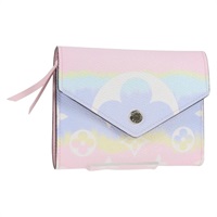 【原宿店限定】ルイ・ヴィトン LOUIS VUITTON アジェンダ ジェオッド 財布 モノグラムエスカル ピンク M69113 レディース 137228M