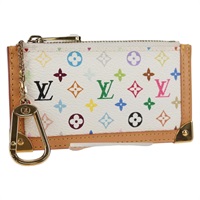 【原宿店限定】ルイ・ヴィトン LOUIS VUITTON ポシェット・クレ コインケース モノグラム・マルチカラー ホワイト M92655 レディース 131840V