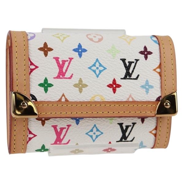 【原宿店限定】ルイ・ヴィトン LOUIS VUITTON ポルトモネプラ コインケース モノグラム マルチカラー ホワイト M92657 レディース 134887V