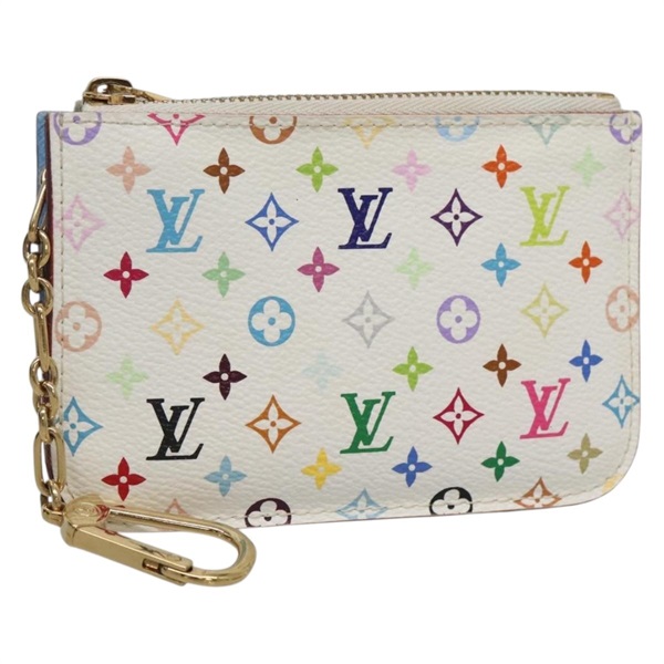 【原宿店限定】ルイ・ヴィトン LOUIS VUITTON ポシェット・クレ NM コインケース モノグラム・マルチカラー ホワイト M93734 レディース 139203V