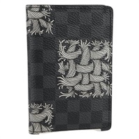 【原宿店限定】ルイ・ヴィトン LOUIS VUITTON オーガナイザー ドゥ ポッシュ カードケース ダミエ グラフィット クリストファー ネメス N61213 レディース 131836M