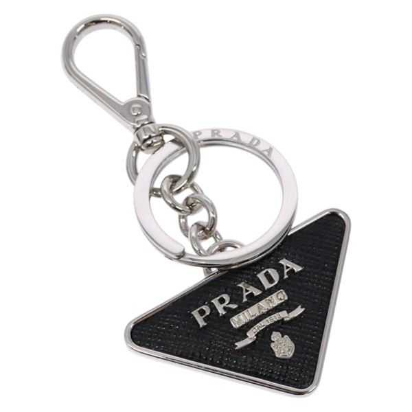 【原宿店限定】プラダ PRADA チャーム キーチャーム メタル シルバー レディース 134252V
