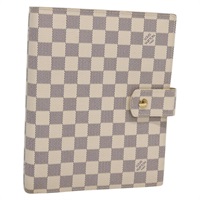 【原宿店限定】ルイ・ヴィトン LOUIS VUITTON アジェンダGM 手帳カバー ダミエアズール R20708 レディース am8863V