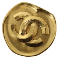 【原宿店限定】シャネル CHANEL ブローチ メタル ゴールド レディース bs28462V