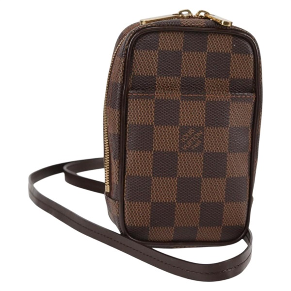 【原宿店限定】ルイ・ヴィトン LOUIS VUITTON エテュイ オカピ GM ポーチ ダミエ エベヌ N61737 レディース 129998V