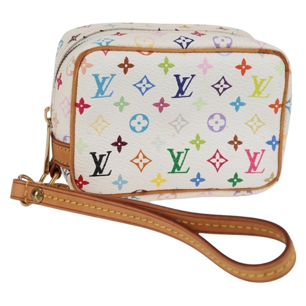 【原宿店限定】ルイ・ヴィトン LOUIS VUITTON トゥルース・ワピティ ポーチ モノグラム マルチカラー ホワイト M58033 レディース 131821V