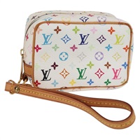 【原宿店限定】ルイ・ヴィトン LOUIS VUITTON トゥルース・ワピティ ポーチ モノグラム マルチカラー ホワイト M58033 レディース 131821V