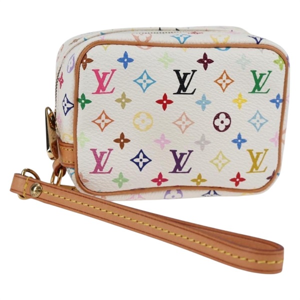 【原宿店限定】ルイ・ヴィトン LOUIS VUITTON トゥルース・ワピティ ポーチ モノグラム マルチカラー ホワイト M58033 レディース 131823V