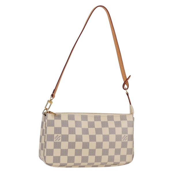 【原宿店限定】ルイ・ヴィトン LOUIS VUITTON ミニポシェットアクセソワール アクセサリーポーチ ダミエ アズール N63005 レディース 136722M