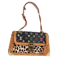 【原宿店限定】ルイ・ヴィトン LOUIS VUITTON サック ダルメシアン ハンドバッグ モノグラム マルチカラー ブラック M92825 レディース 134462V