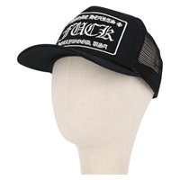 【原宿店限定】クロムハーツ Chrome Hearts キャップ メッシュ トラッカー コットン ブラック レディース 128823M