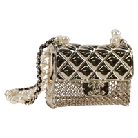 【原宿店限定】シャネル CHANEL ネックレス マトラッセ 2021SS パール メタル レディース 131853SM