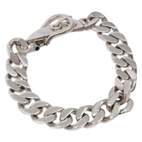 【原宿店限定】エルメス HERMES ブックルセリエMM ブレスレット Ag925 シルバー レディース 128907M