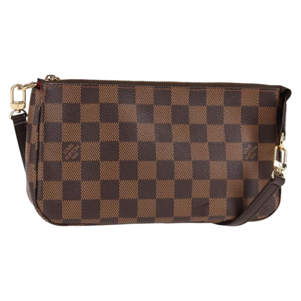 【原宿店限定】ルイ・ヴィトン LOUIS VUITTON ポシェット・アクセソワール ポーチ ダミエ エベヌ N41206 レディース 136130M