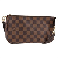 【原宿店限定】ルイ・ヴィトン LOUIS VUITTON ポシェット・アクセソワール ポーチ ダミエ エベヌ N41206 レディース 136130M