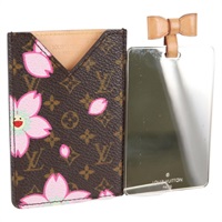 【原宿店限定】ルイ・ヴィトン LOUIS VUITTON エテュイ ミロワールミラー 手鏡・コンパクト モノグラムチェリーブロッサム モノグラム M92018 レディース 137388V