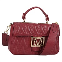 【原宿店限定】ヴァレンティノ VALENTINO ハンドバッグ レザー 2way レッド ゴールド レディース 135211V