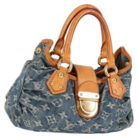 【原宿店限定】ルイ・ヴィトン LOUIS VUITTON プリーティ ハンドバッグ モノグラムデニム ブルー M95020 レディース 117889M