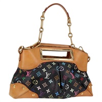 【原宿店限定】ルイ・ヴィトン LOUIS VUITTON ジュディ MM ハンドバッグ モノグラムマルチカラー 2Way ブラック M40256 レディース 123618V