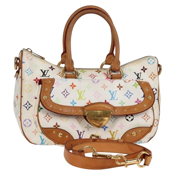 【原宿店限定】ルイ・ヴィトン LOUIS VUITTON リタ ハンドバッグ モノグラムマルチカラー 2way ホワイト M40125 レディース 125339V