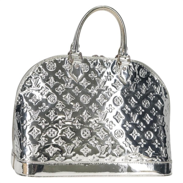 【原宿店限定】ルイ・ヴィトン LOUIS VUITTON アルマ GM ハンドバッグ モノグラムミロワール シルバー M95273 レディース 125593AV