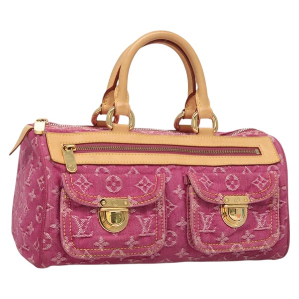 【原宿店限定】ルイ・ヴィトン LOUIS VUITTON ネオ・スピーディ ハンドバッグ モノグラムデニム ピンク M95214 レディース 127690SV