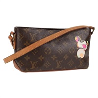 【原宿店限定】ルイ・ヴィトン LOUIS VUITTON トロター ショルダーバッグ モノグラムパンダ M51241 レディース bs28563V