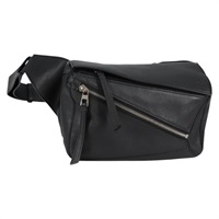 【原宿店限定】ロエベ LOEWE ショルダーバッグ パズルバムバッグ　スモール レザー ブラック レディース 133764M
