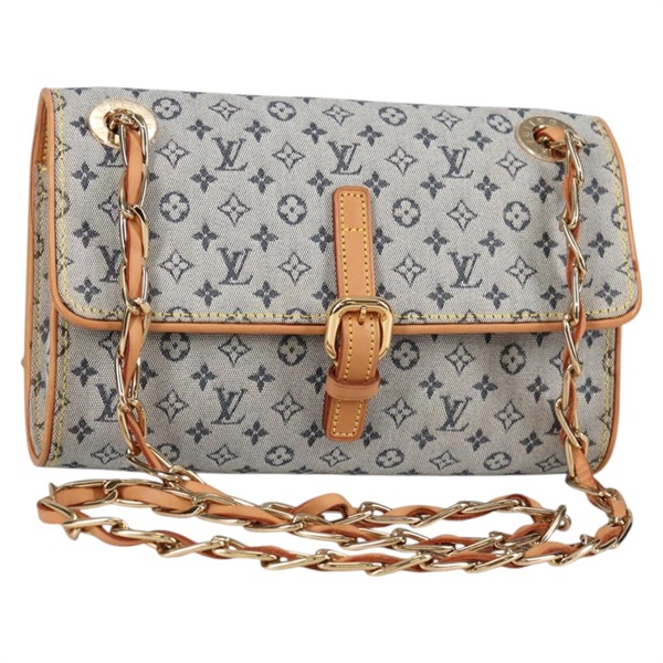 【原宿店限定】ルイ・ヴィトン LOUIS VUITTON カミーユ チェーン ショルダーバッグ モノグラムミニ ブルー M92002 レディース 139930V