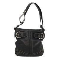 【原宿店限定】コーチ Coach ショルダーバッグ レザー ブラック レディース bs23780