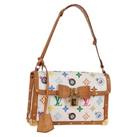 【原宿店限定】ルイ・ヴィトン LOUIS VUITTON ポシェットアイミスユー ショルダーバッグ マルチカラー リボン ホワイト M92051 レディース 124891AV