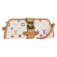【原宿店限定】ルイ・ヴィトン LOUIS VUITTON シャーリー ショルダーバッグ モノグラムマルチカラー ホワイト M40049 レディース 127636V