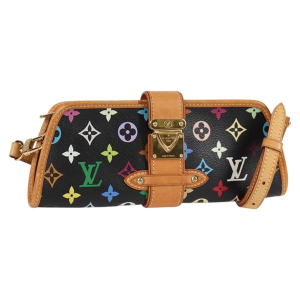 【原宿店限定】ルイ・ヴィトン LOUIS VUITTON シャーリー ショルダーバッグ モノグラム・マルチカラー ブラック M40050 レディース 129733V