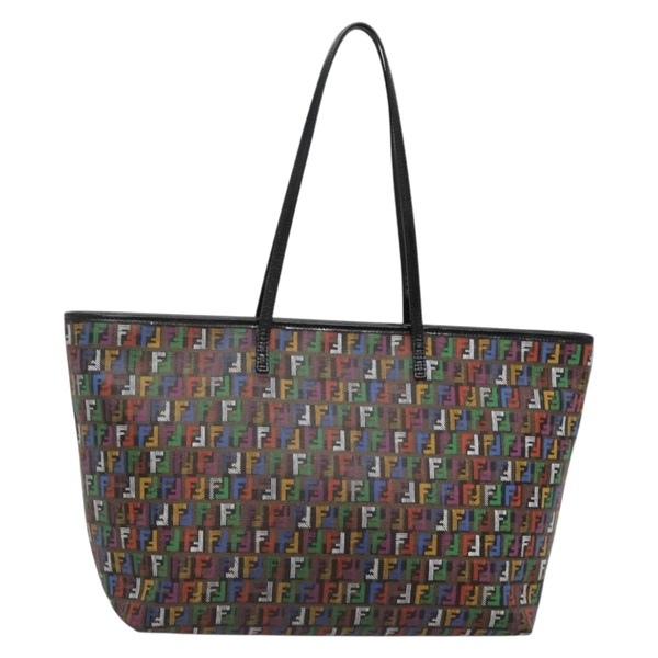 【原宿店限定】フェンディ FENDI トートバッグ ズッキーノキャンバス マルチカラー ゴールド レディース 138069V