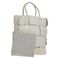 【原宿店限定】ボッテガヴェネタ BOTTEGAVENETA トートバッグ レザー ホワイト レディース gh632V