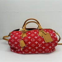 【原宿店限定】LOUIS VUITTON スピーディ モノグラムP9 バンドリエール 40 ヴェールレッド 24SS M24420 ボストンバッグ 142306M
