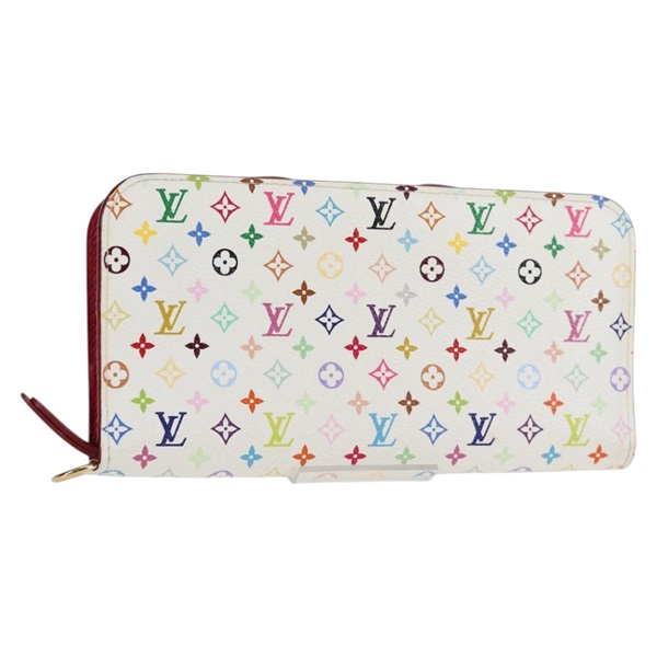 【原宿店限定】ルイ・ヴィトン LOUIS VUITTON ポルトフォイユアンソリット 長財布 モノグラムマルチカラー ホワイト M93750 レディース 138930V